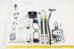 ぽんた(2点) Kubota #B7317-B7305 2nd Position Lever Kit w/ Float Valve