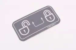LABEL, C/V LOCK Part #7J266-62910