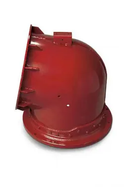 Case IH New Thicker Unloading Elbow       Part #B96190A