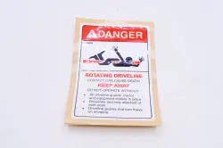 Alamo Rotating Decal (Safety Label) Part #00756005