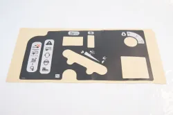 Hustler Instrument Panel Decal Part #603916