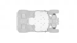 UT6 Chassis Aluminum Guard Part #U06-R110000-000-00