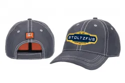 Kubota Charcoal Synthetic Linen Cap Part #KT19A-H444