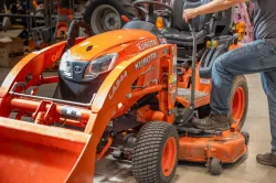 Kubota BX Series Bolt-On Tractor Side Step Kit Part #BXSTEPKITFR