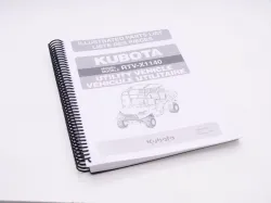RTV-X1140 Parts Manual Part #97898-43320