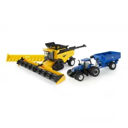 New Holland 1:64 New Holland CR8.90 SmartTrax Combine Set Part #ERT13996