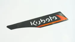 Kubota #K3811-65350 LABEL(FENDER,RH)