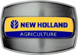 New Holland Ag Logo Enamel Buckle Part #ZJD 1052