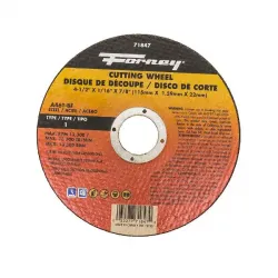 Cut-Off Wheel, Metal, Type 1, 4-1/2" x 1/16" x 7/8" Part #F71847