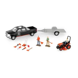 1:32 Kubota Lawn Care Set - ERTL Part #47709