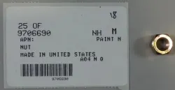 NUT, M8 Part #9706690