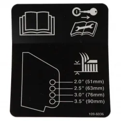 DECAL-ROLLER, AN Part #109-6036