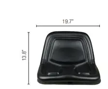 Deluxe High Steel Back, Black Part #SEA-135BEX