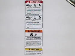 Decal Sheet Part #50029417