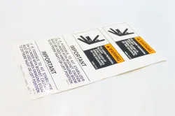 LABEL, SET 2     Part #7K524-75300