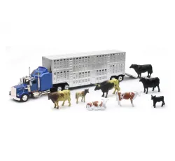1:43 Livestock Truck W/ Farm Animals Set Part #SS-15365D