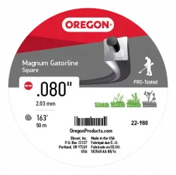 GATORLINE, MAGNUM SQUARE .080 1/2LB DNT Part #22-980