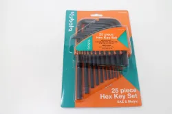 25 Piece Hex Key Set Part #77700-02486