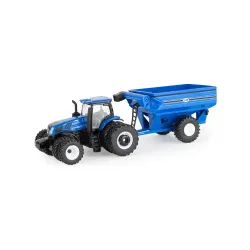 1:64 New Holland T8.385 with Grain Cart Part #ERT61032
