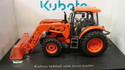 1:32 Scale Kubota M9960 w/ Front Loader Die Cast Tractor Part #77700-06196