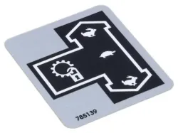 DECAL, STEERING L.S. Part #785139