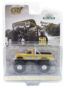 1:64 1979 Ford F-250 Bigfoot Monster Truck – Gold Metallic - 50th Anniversary  Part #30552
