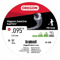 GATORLINE, MAGNUM SUPERTWIST .095 50FT Part #69-200