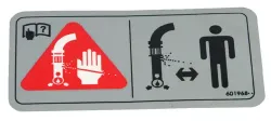 DECAL, HYDRAULIC PRESS Part #601968