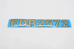 FDR25 Series Decal Label Part #818-905C