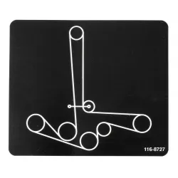 DECAL-BELT ROUTI Part #116-8727