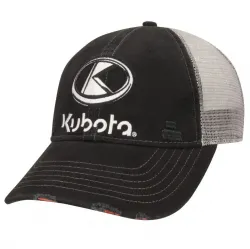 Kubota Men's Distressed Cap Part #KT20A-H558