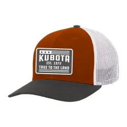 Kubota Tri-Color One Flag One Land Cap Part #KT23A-H914