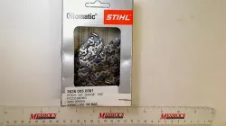 Stihl Contra Catena In Carburo Solido 18" Per Motosega STIHL MS211C-BE - 61 Maglie, Compatibile Con Barra 1836 005 0061, Taglio Potente! Catena 18