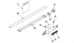 MX/ Grand L60 Series Hydraulic Toplink Kit Part #320-189A