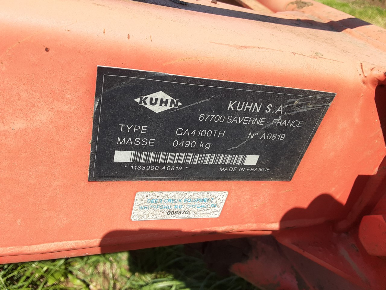 Kuhn GA4100TH