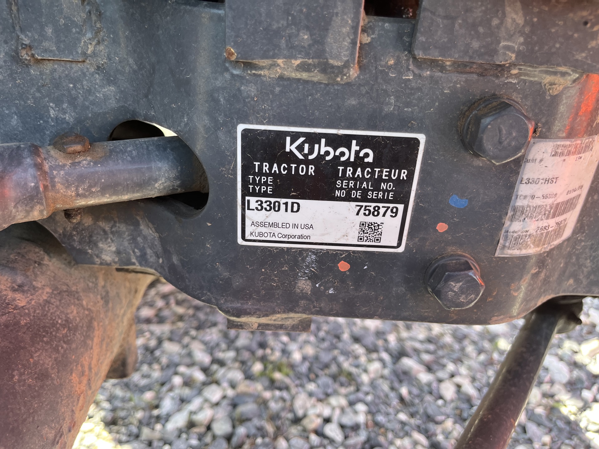 Kubota L3301HST