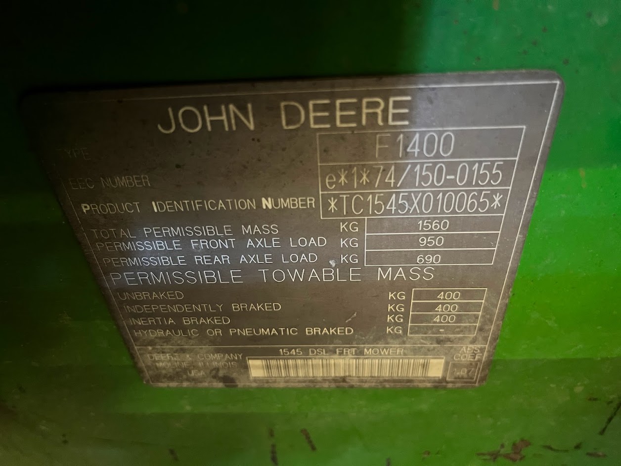 John Deere 1545