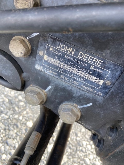 John Deere 110