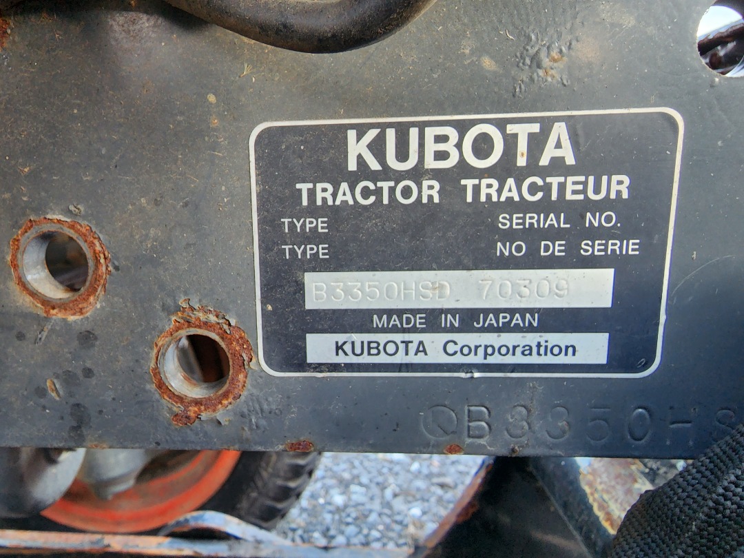 Kubota B3350HSDC