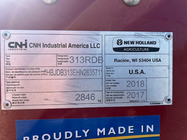 New Holland DB313R