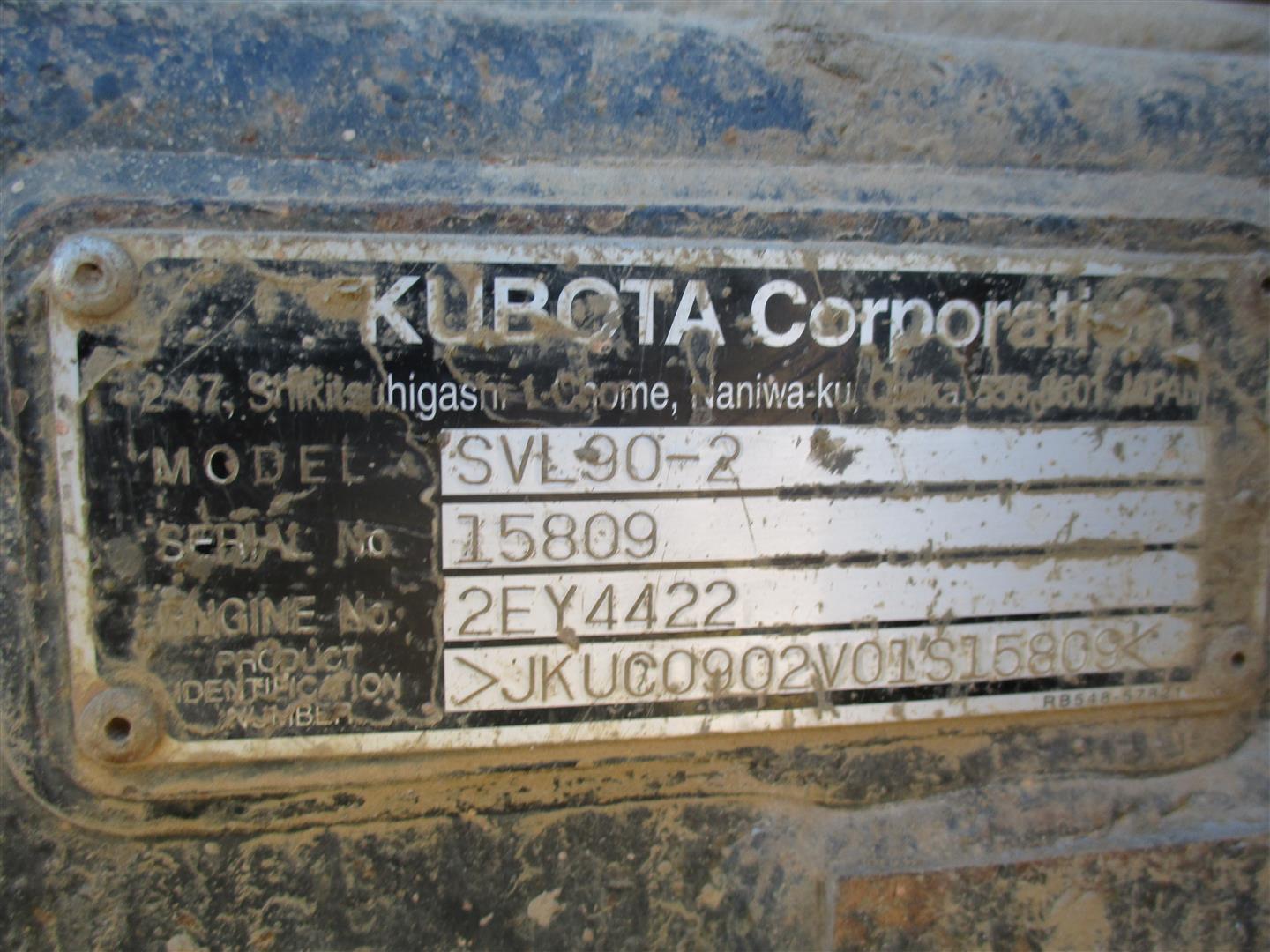 Kubota SVL90-2HFC