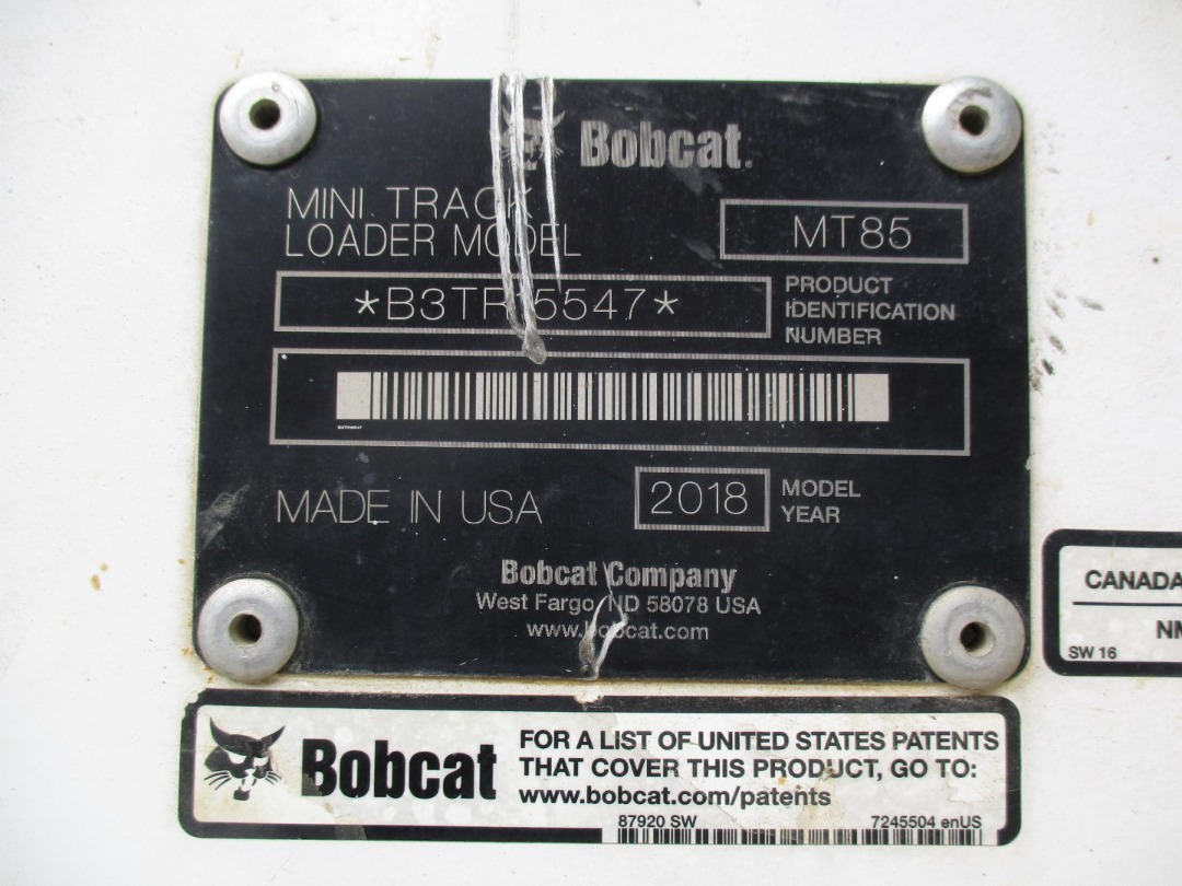 Bobcat MT85