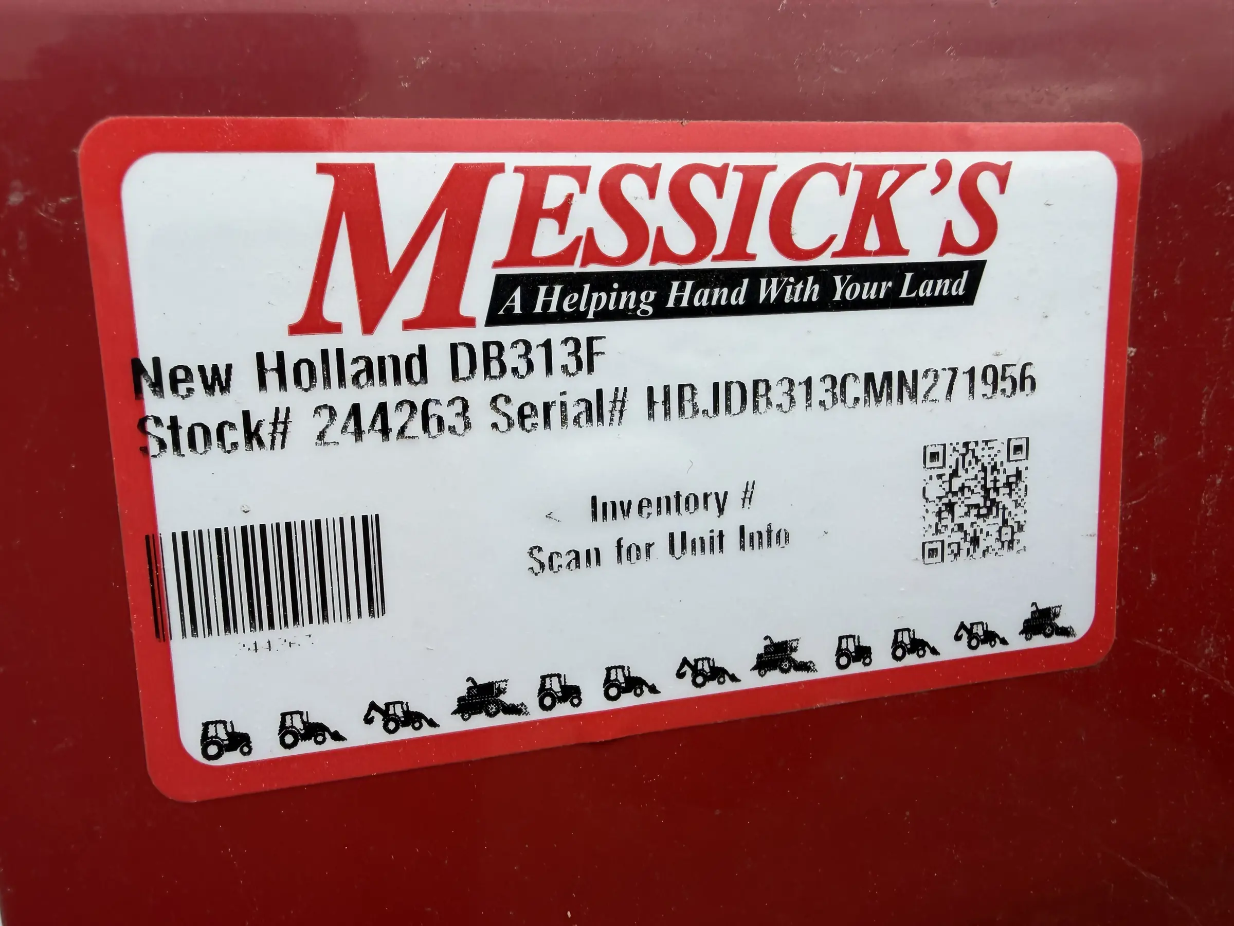 New Holland DB313F
