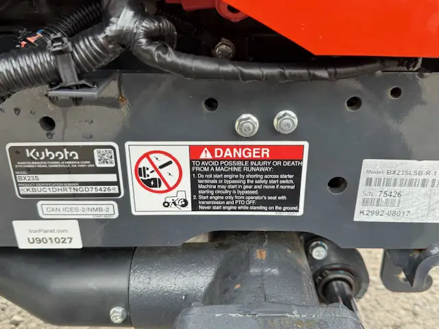 Kubota BX23SLSB-R-1