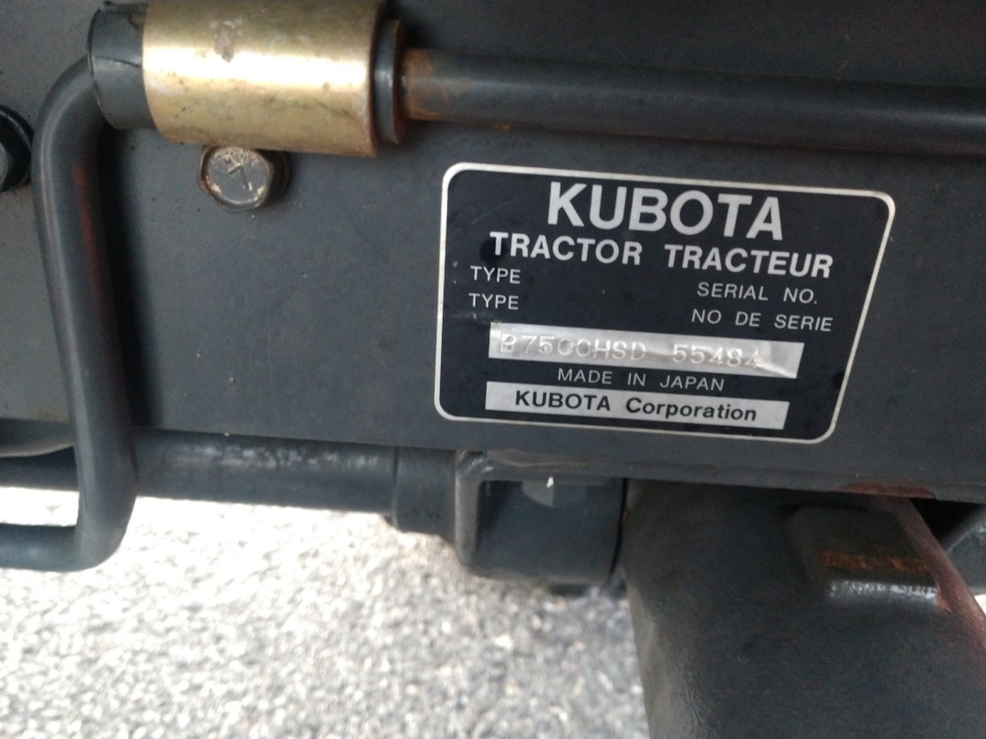 Kubota B7500HSD