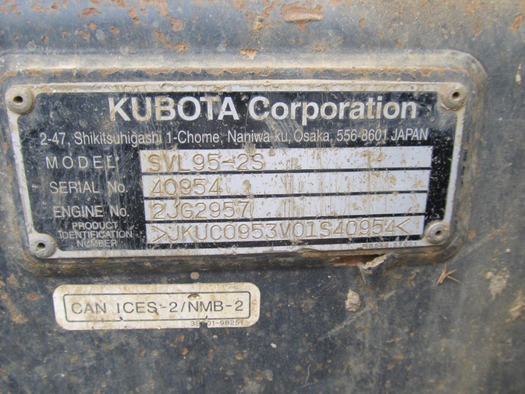 Kubota SVL95-2SHC