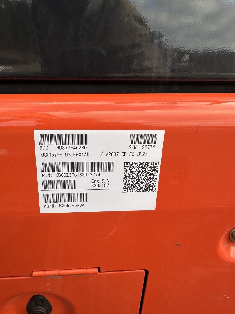 Kubota KX057-5R3A
