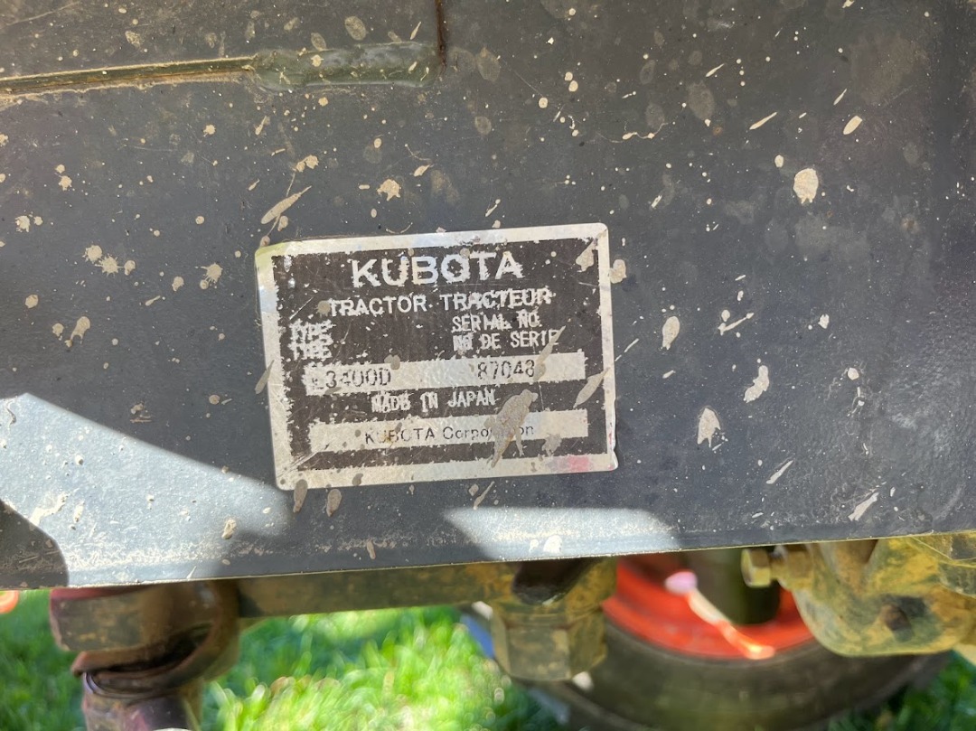 Kubota L3400HST