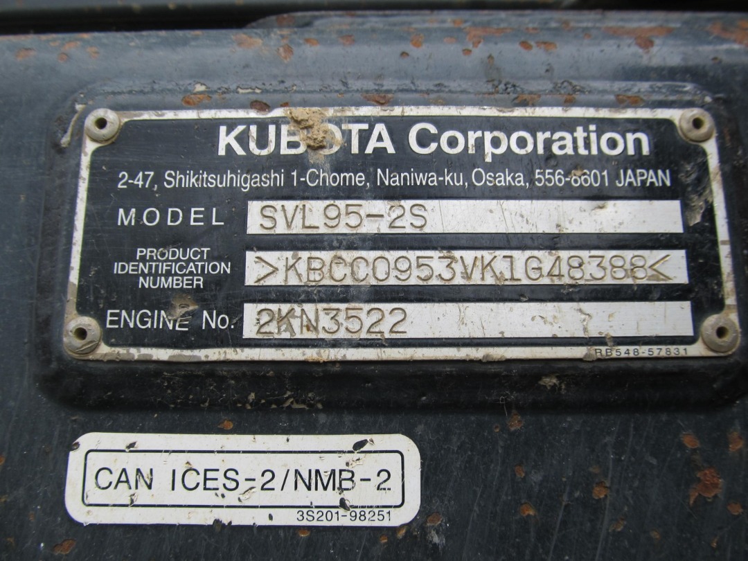 Kubota SVL95-2SHC