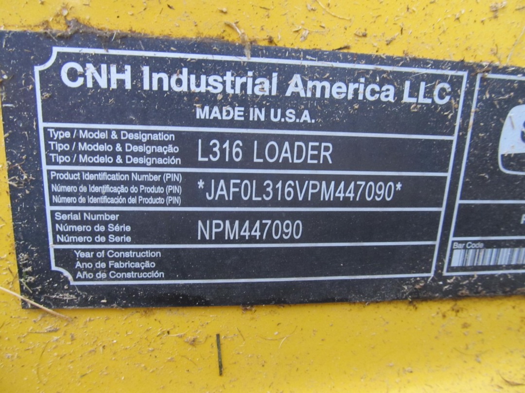 New Holland L316